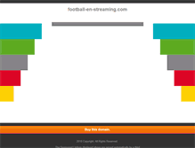 Tablet Screenshot of football-en-streaming.com